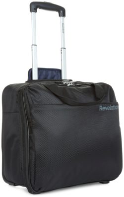 Revelation! Weightless Underseat Soft Cabin Suitcase - Black